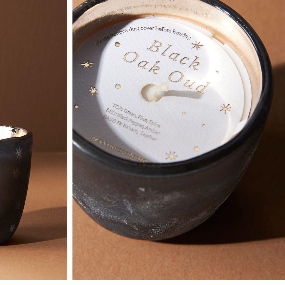 Anthropologie Moonrise Glass Candle - Picture 5 of 7